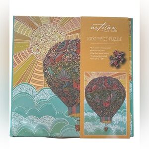 NWT Artisan 1000 piece puzzle hot air balloon